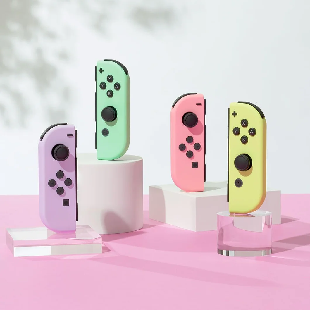 Nintendo Switch Kontrolery Zielony Fioletowy 2 Sztuki