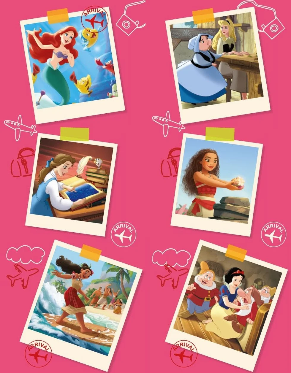 Storie in valigia. Principesse Disney. Ediz. a colori