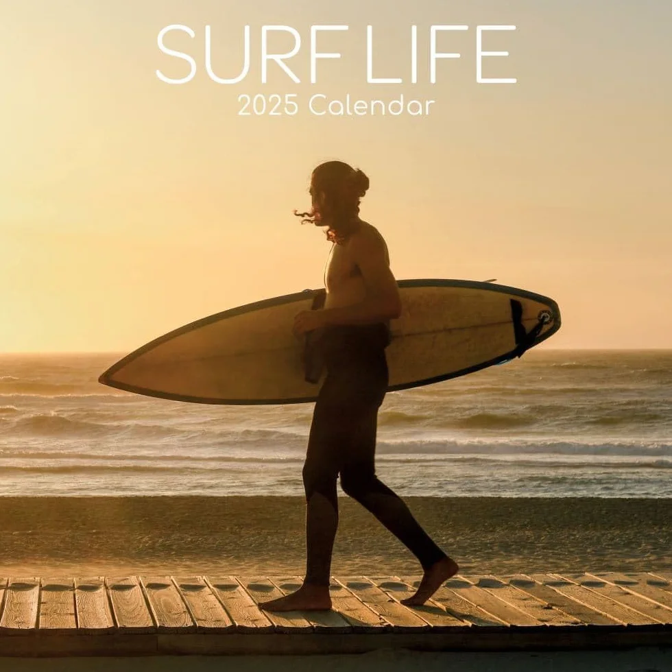Surf Life – Surfen – Surfing 2025 – 16-Monatskalender: Original The Gifted Stationery Co. Ltd [Mehrsprachig] [Kalender]