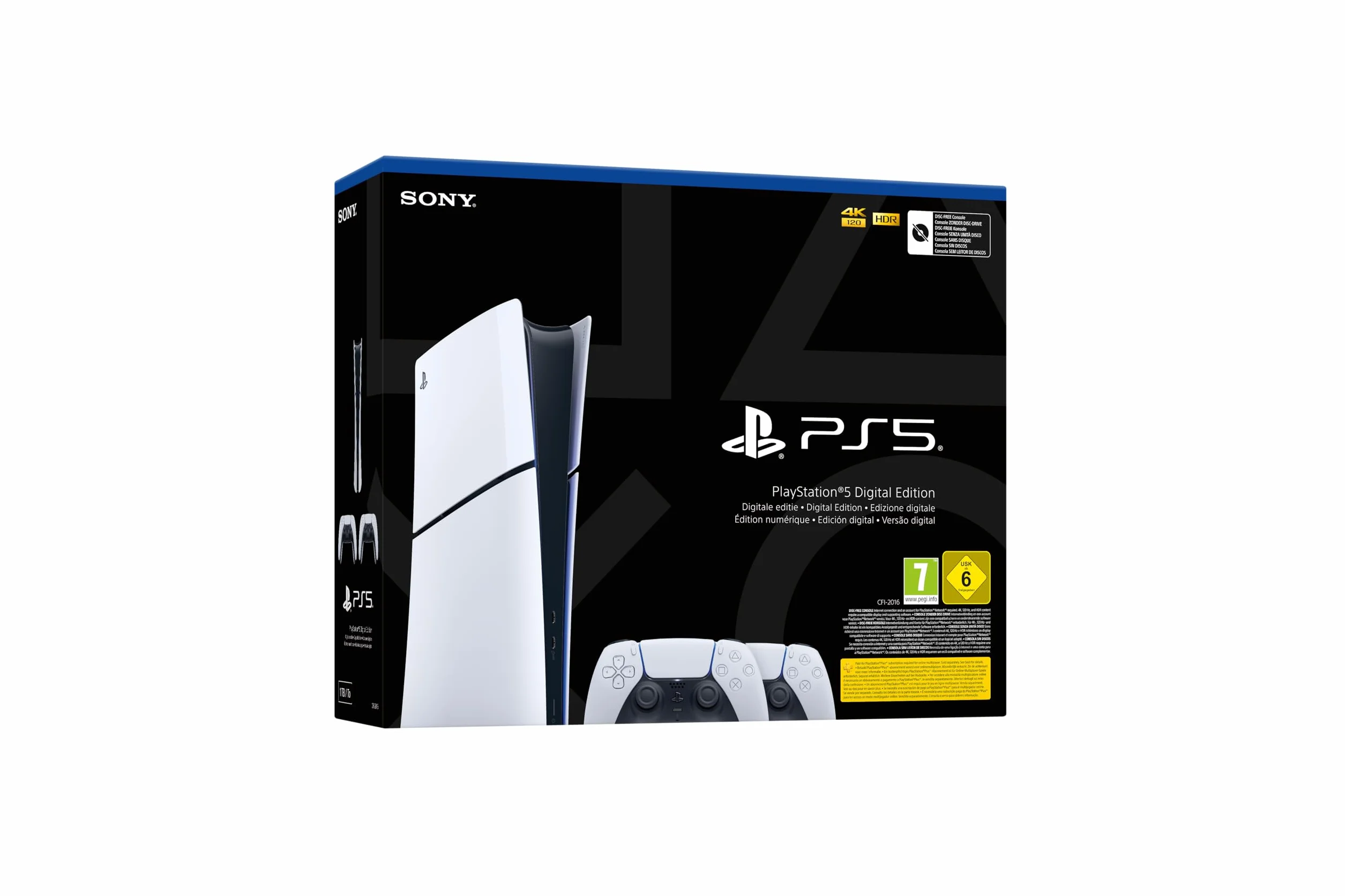 PlayStation®5 (Digital Edition) Bundle mit zweitem DualSense™ Wireless-Controller