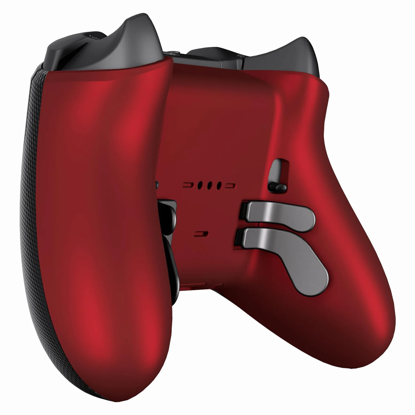 eXtremeRate Zapasowa dolna obudowa do kontrolera Xbox Elite Series 2, niestandardowa szkarłatna czerwona tylna obudowa do kontrolera bezprzewodowego Xbox Elite Series 2 Core Model 1797 - BEZ