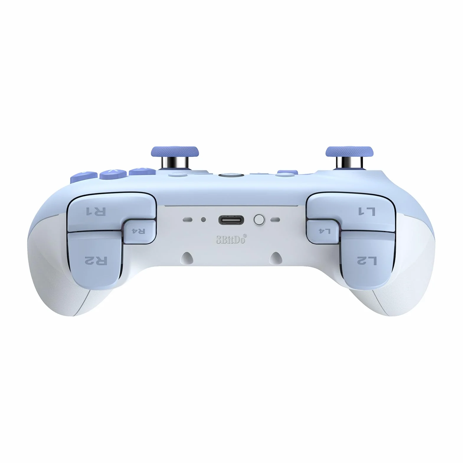 8BitDo Ultimate 2C kontroler Bluetooth do przełącznika, bezprzewodowy kontroler z 6-osiową kontrolą ruchu, wibracjami Rumble, D-Pad i wyrafinowanymi zderzakami, joysticki Halla (niebieski)