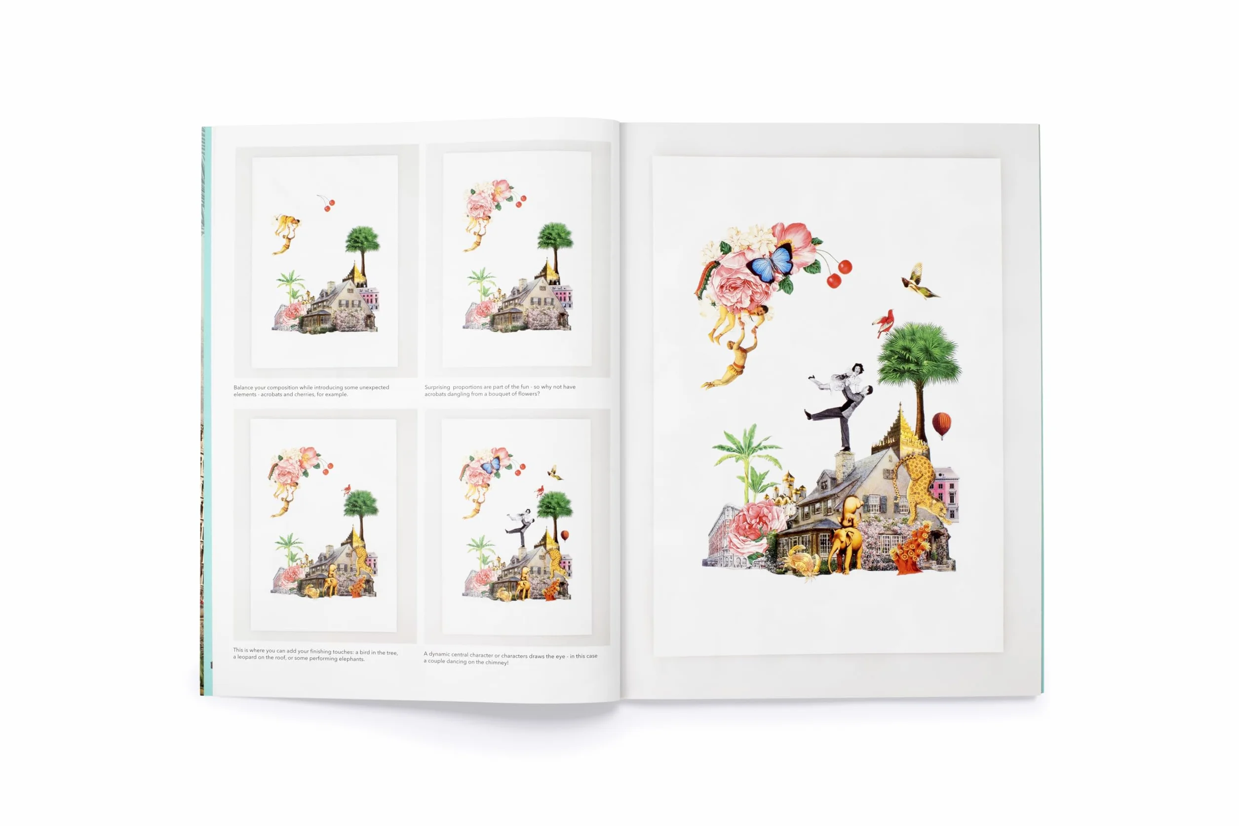 Cut Up This Book and Create Your Own Wonderland /anglais: 1,000 Unexpected Images for Collage Artists
