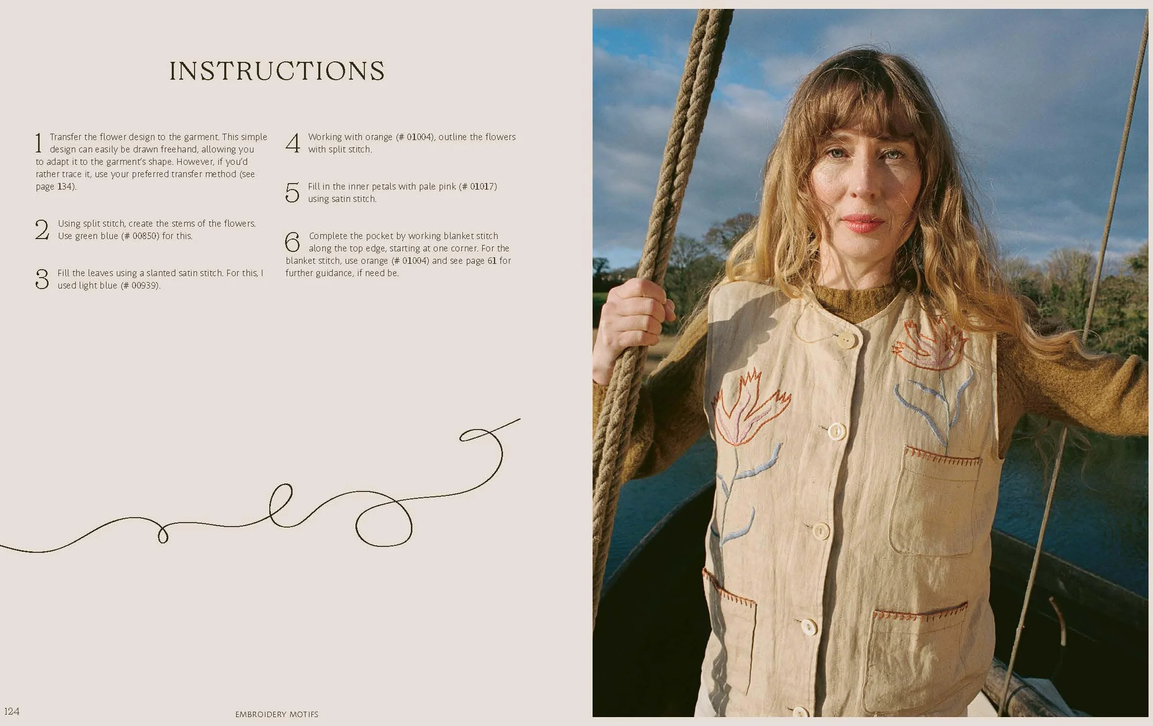 Threads: 20 Hand Embroidery Designs to Enhance Your Clothes