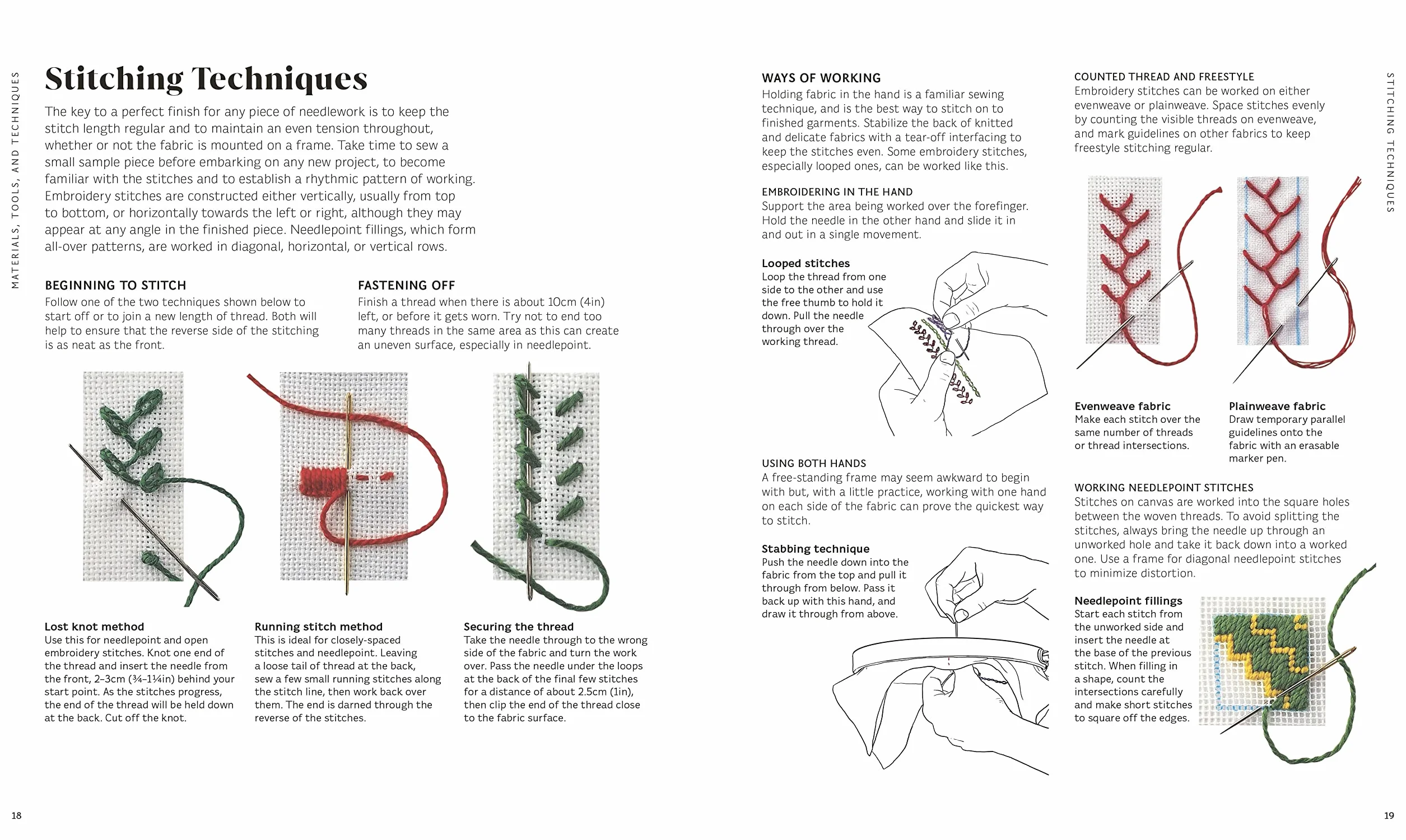 Embroidery Stitches Step-by-Step: The Ideal Guide to Stitching, Whatever Your Level of Expertise