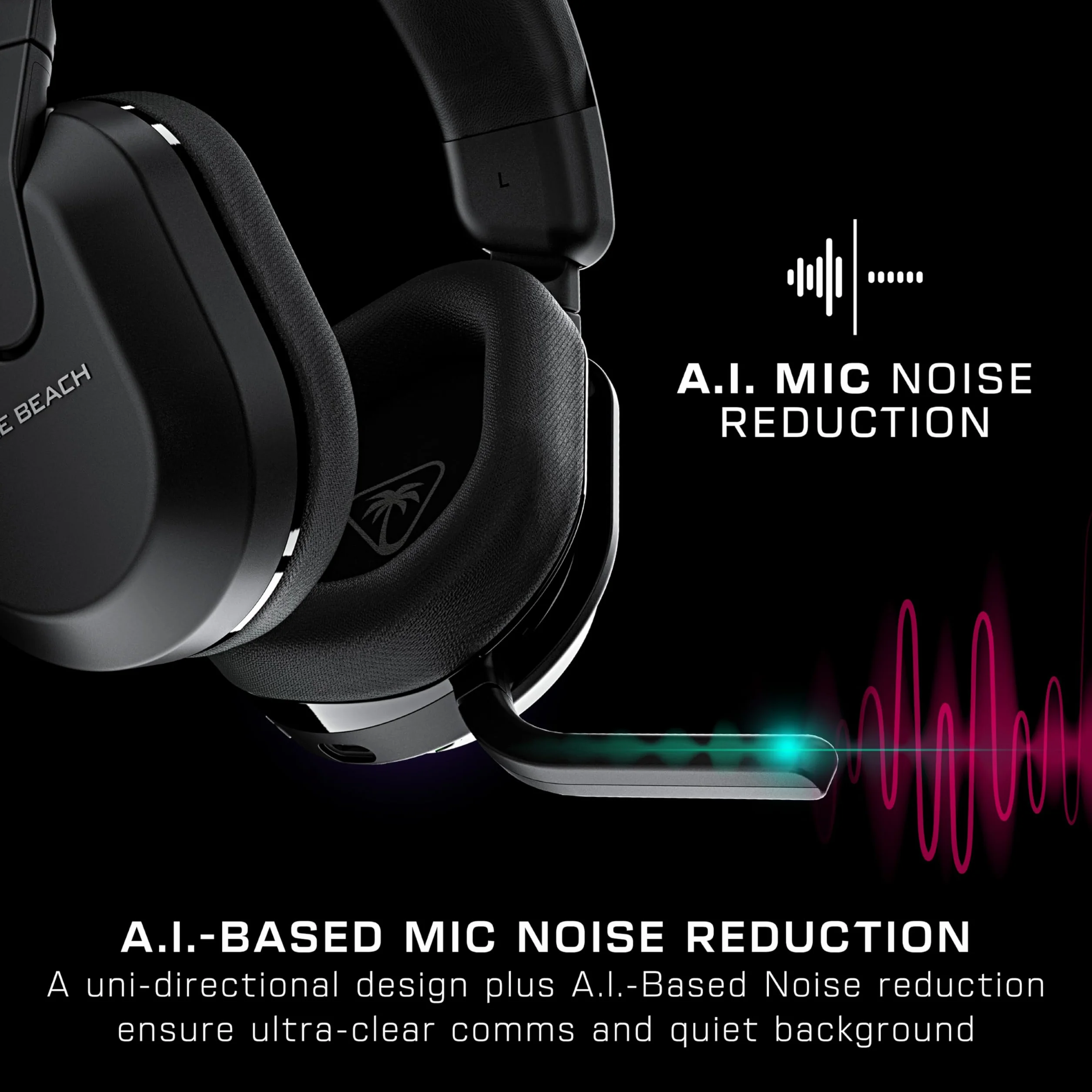Turtle Beach Recon 600 Czarny Bezprzewodowe Słuchawki Gamingowe Xbox 80hr Bateria 50mm Bluetooth