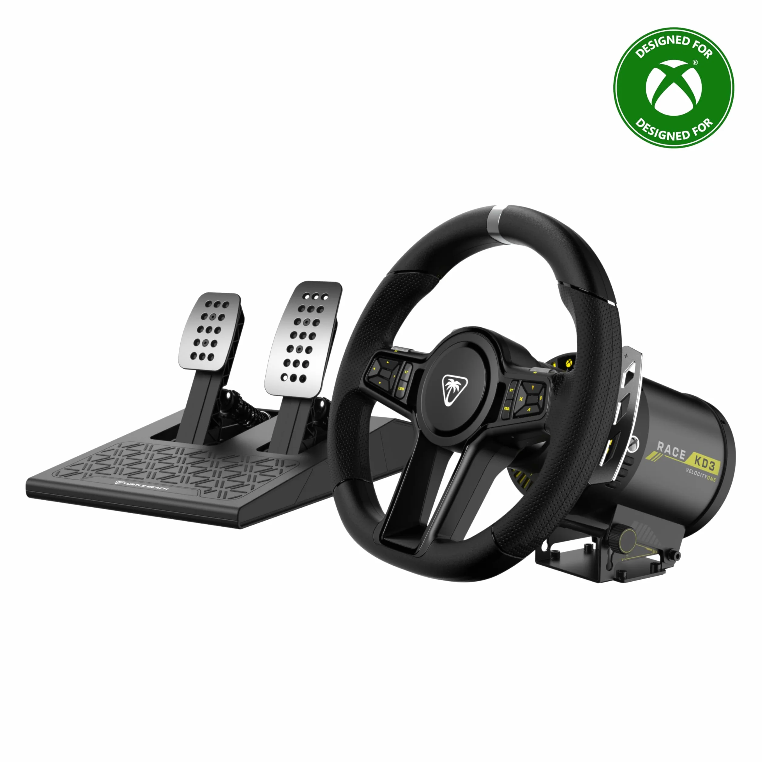 Turtle Beach VelocityOne Race KD3 Direct Drive Force Feedback Koło wyścigowe i pedały do Xbox Series X|S, Xbox One i Windows 10/11 PC