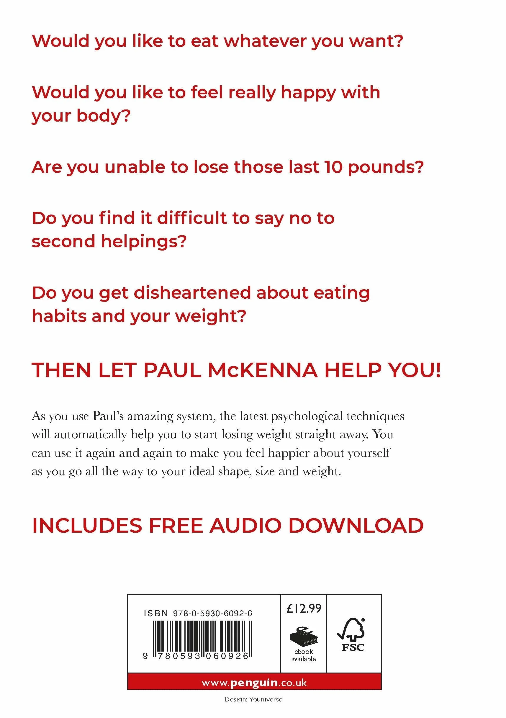 I Can Make You Thin: The No.1 bestselling weight loss book, now updated with new material