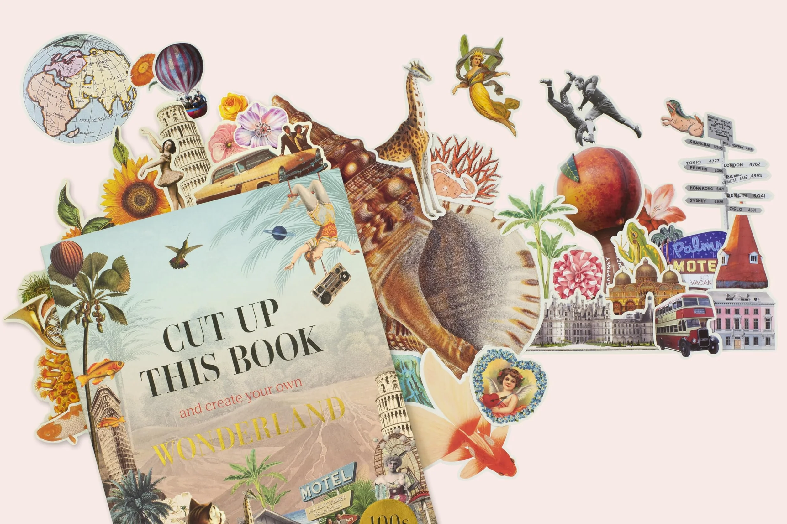 Cut Up This Book and Create Your Own Wonderland /anglais: 1,000 Unexpected Images for Collage Artists