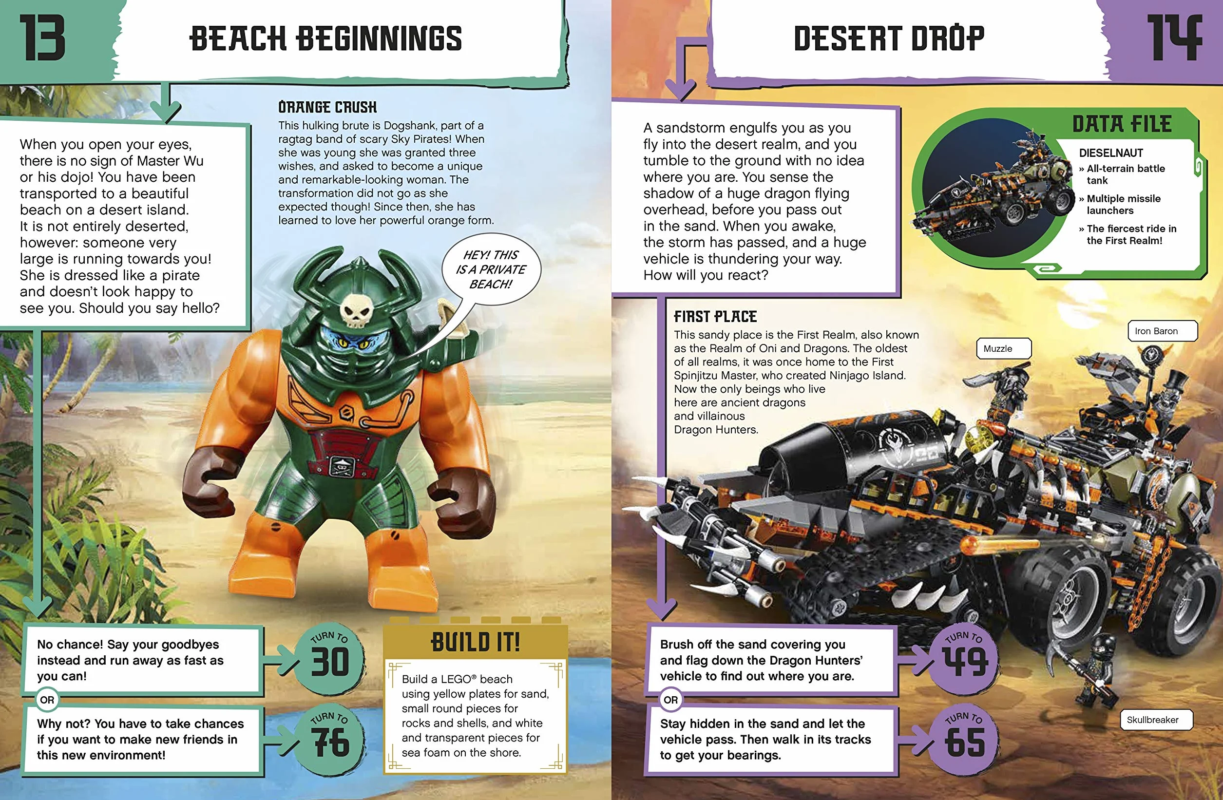 LEGO NINJAGO Choose Your Ninja Mission: With NINJAGO Jay minifigure