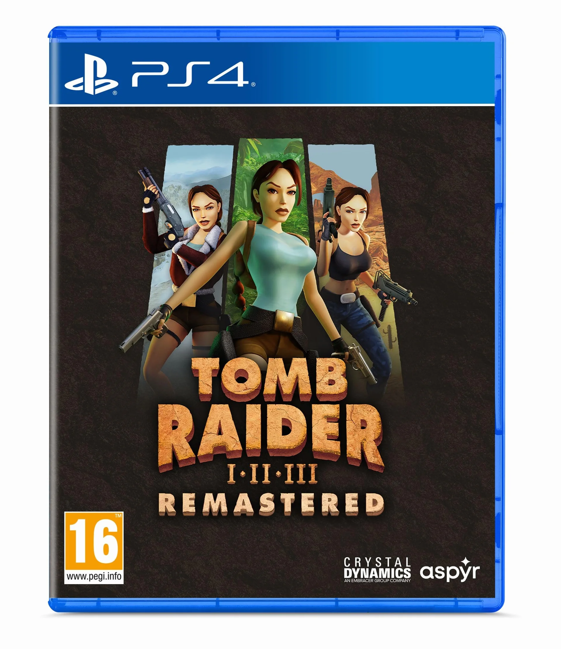 Tomb Raider 1-3 Remastered Starring Lara Croft - PS4