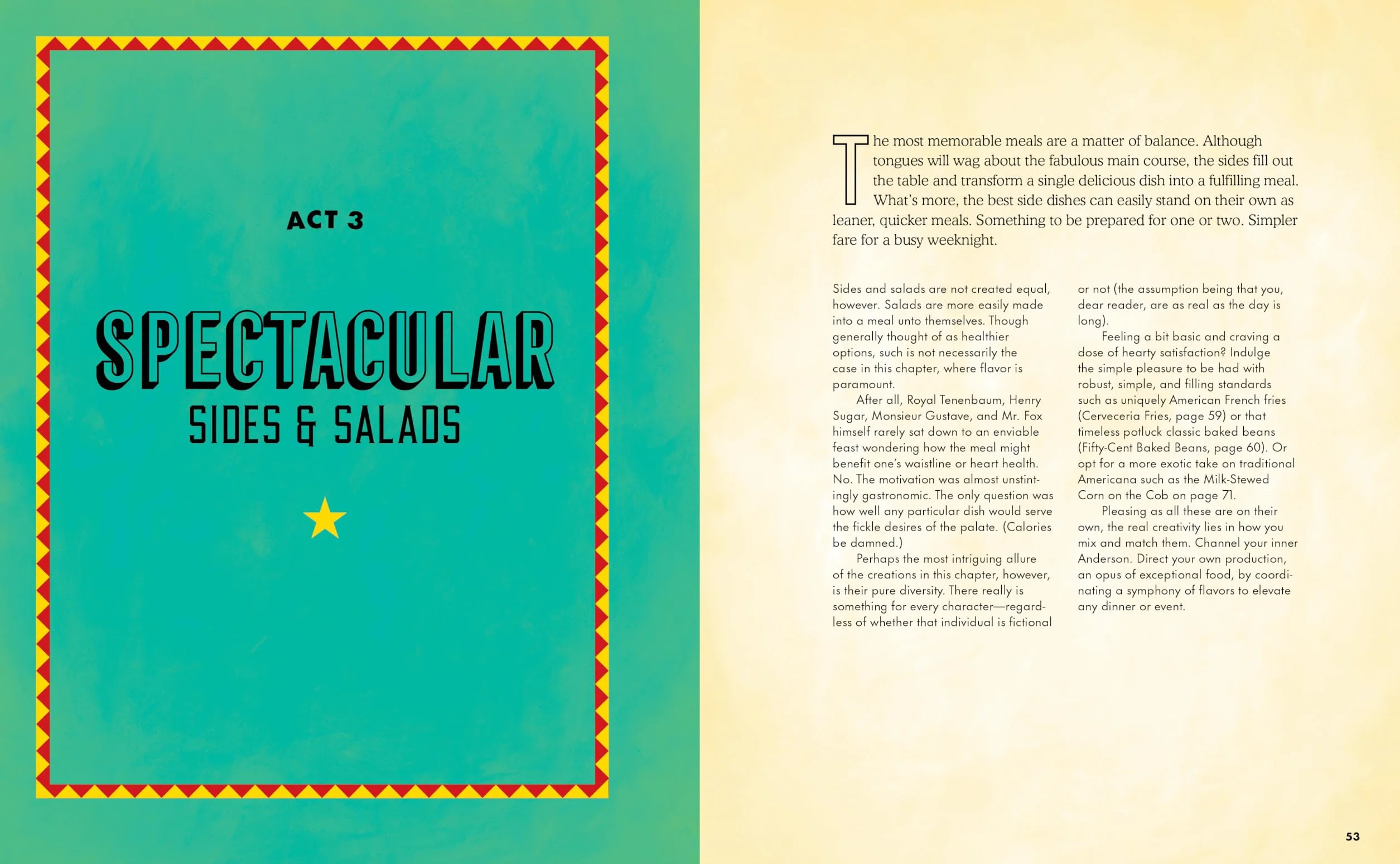 The Wes Anderson Cookbook: Whimsical Recipes Inspired by the Director and His Films