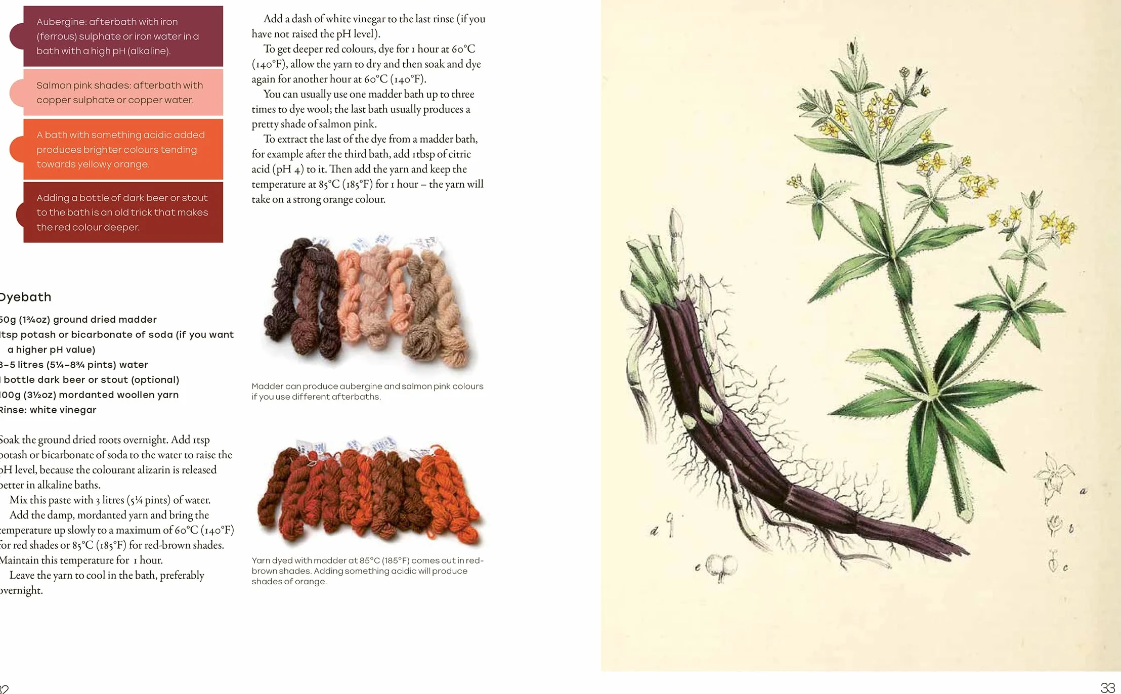 Natural Yarn Dyes: 25 Vibrant and Sustainable Recipes
