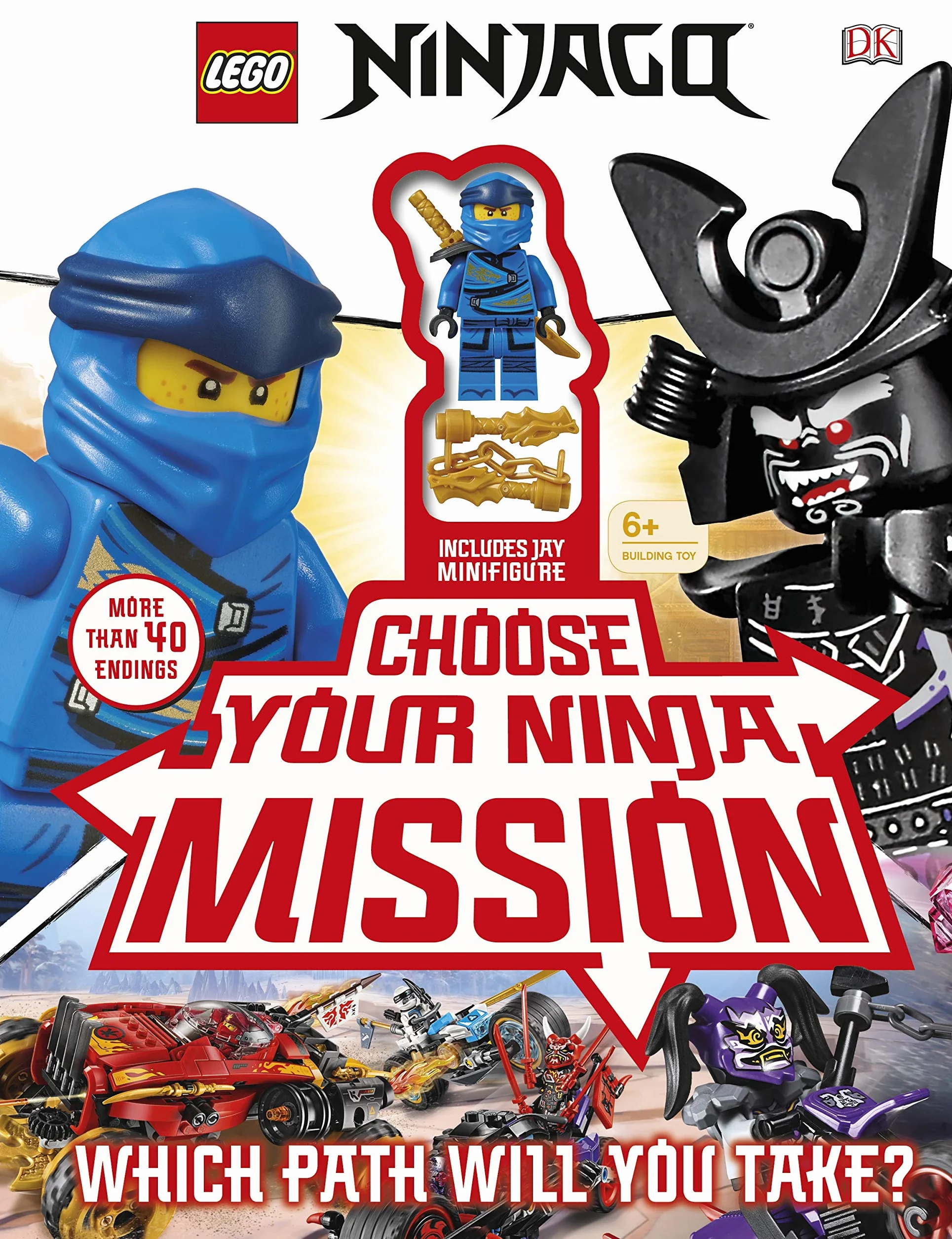 LEGO NINJAGO Choose Your Ninja Mission: With NINJAGO Jay minifigure