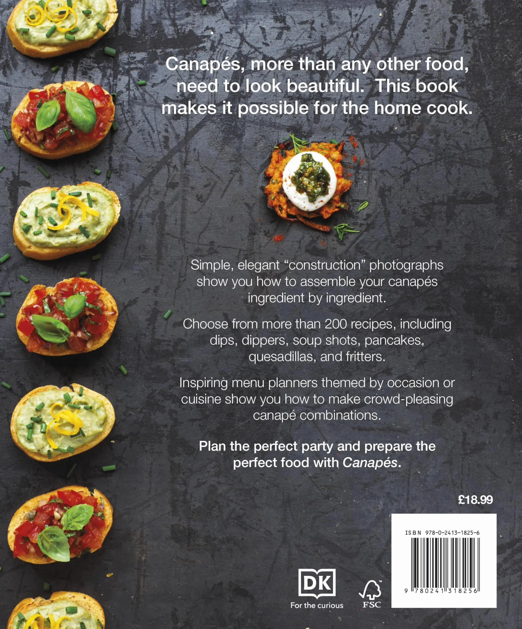 Canapés: Over 200 recipes and step-by-step guides