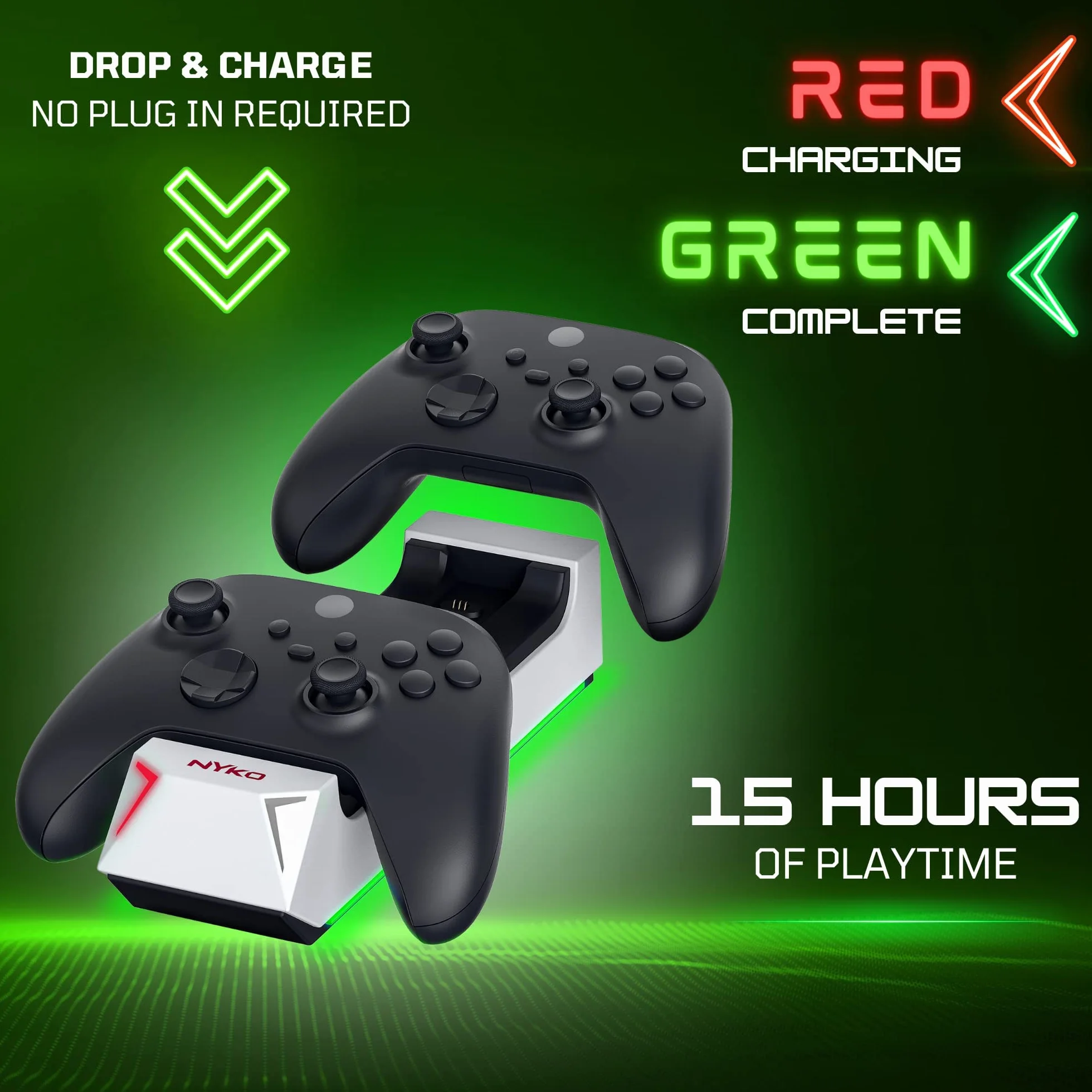 Stacja ładująca do konsoli Xbox One i Xbox Series X. Nyko