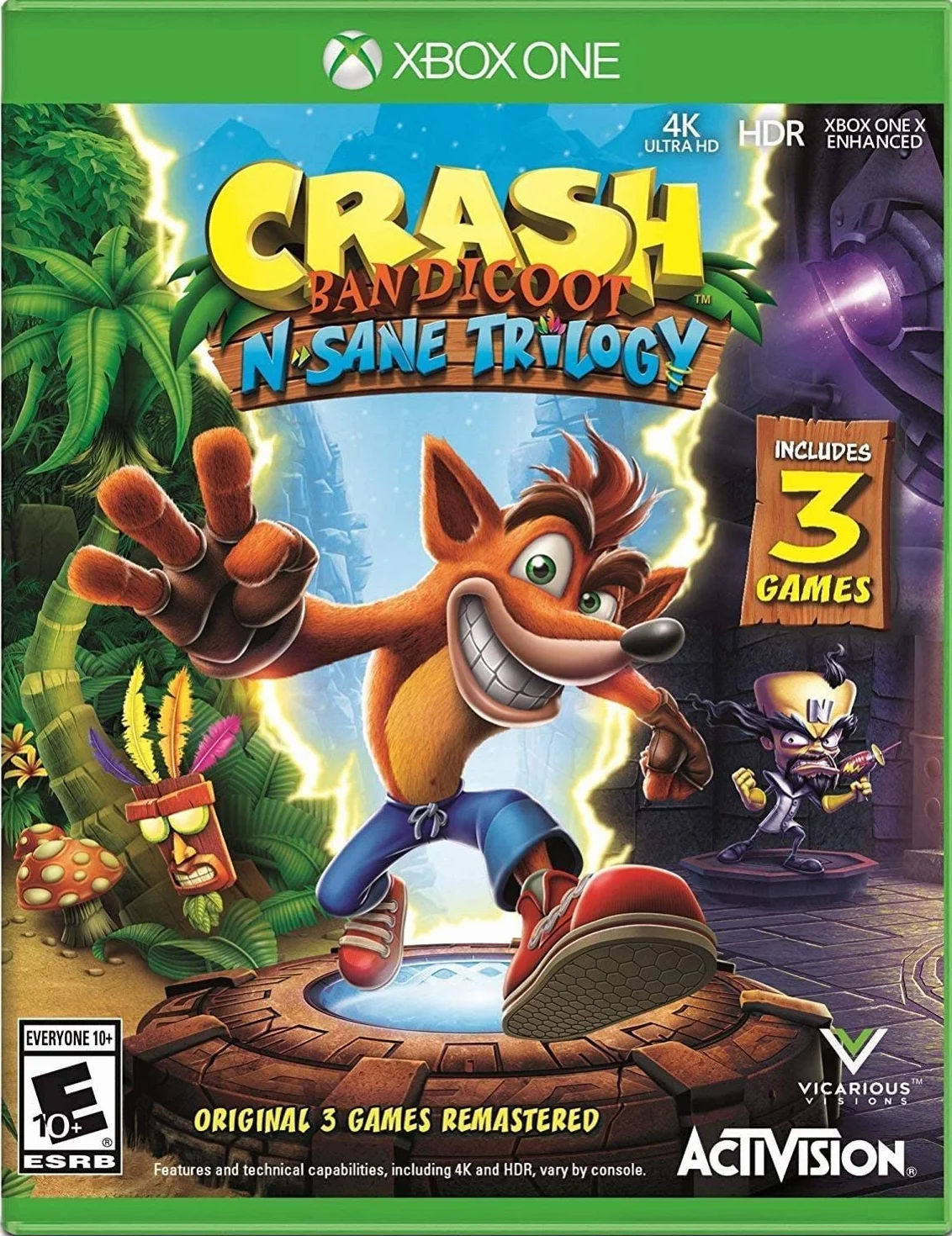 Activision Crash Bandicoot N.Sane Trilogy (Xbox One)