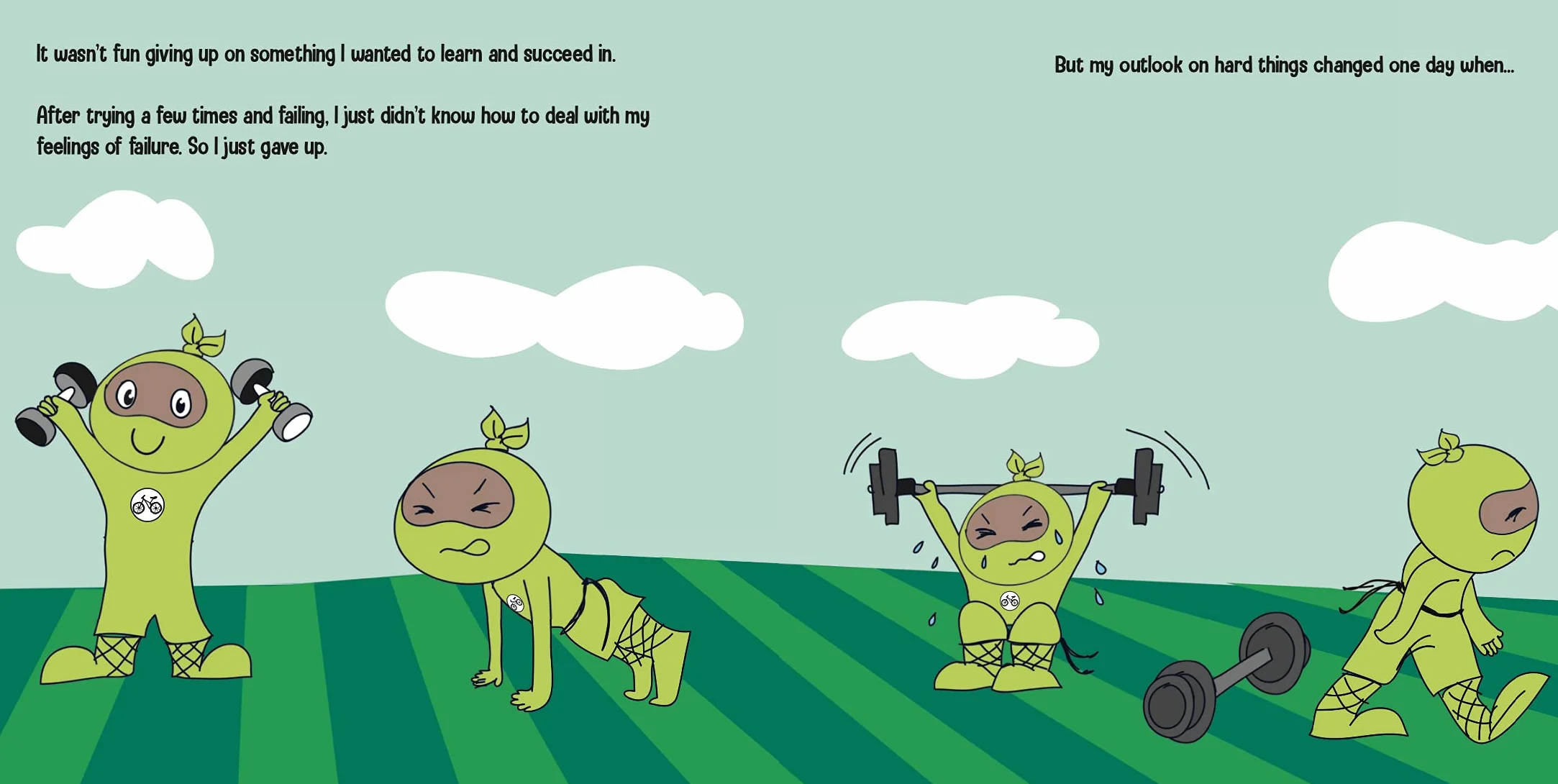 Gritty Ninja: A Children’s Book About Dealing with Frustration and Developing Perseverance: 12