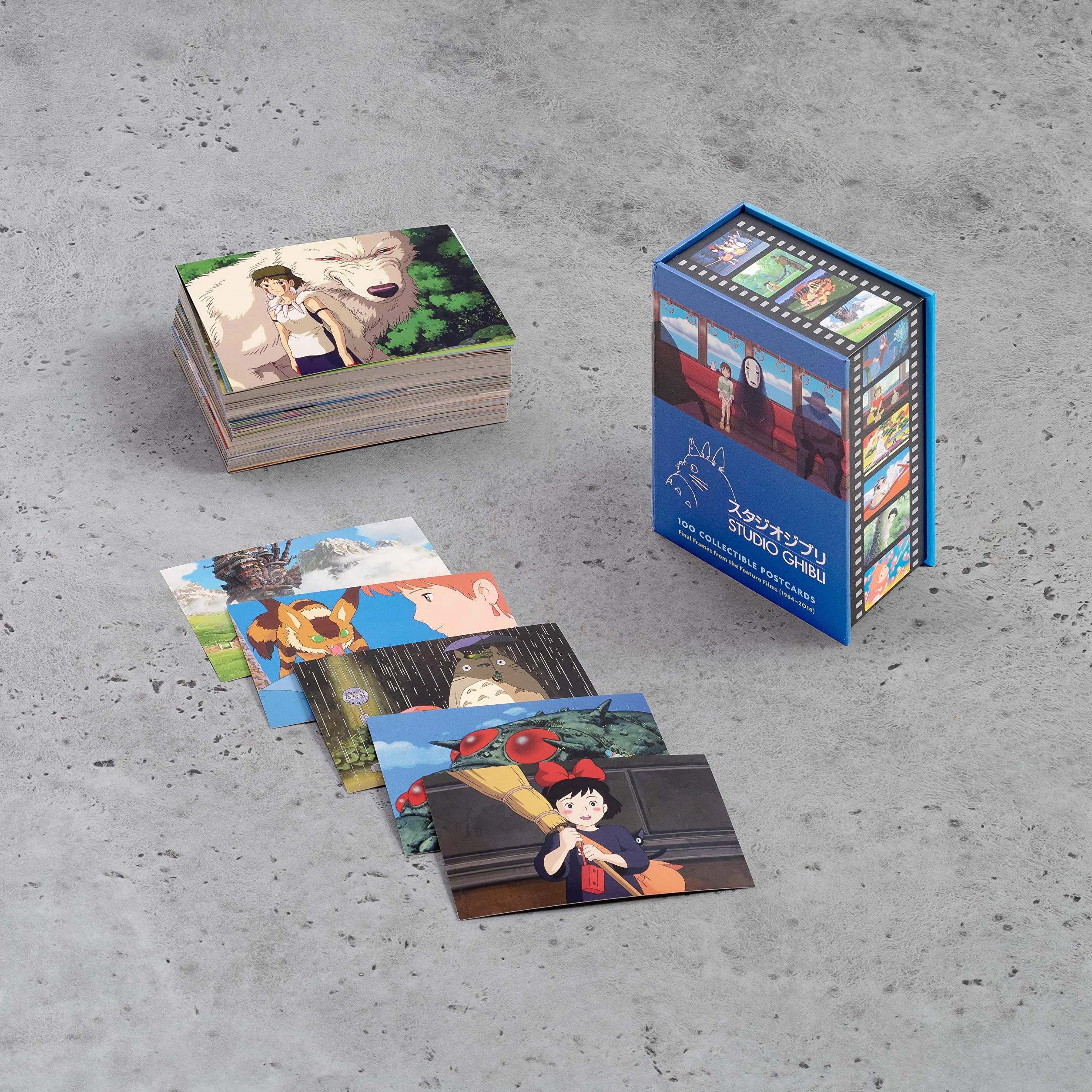 Studio Ghibli 100 postcards: Final frames from the motion pictures