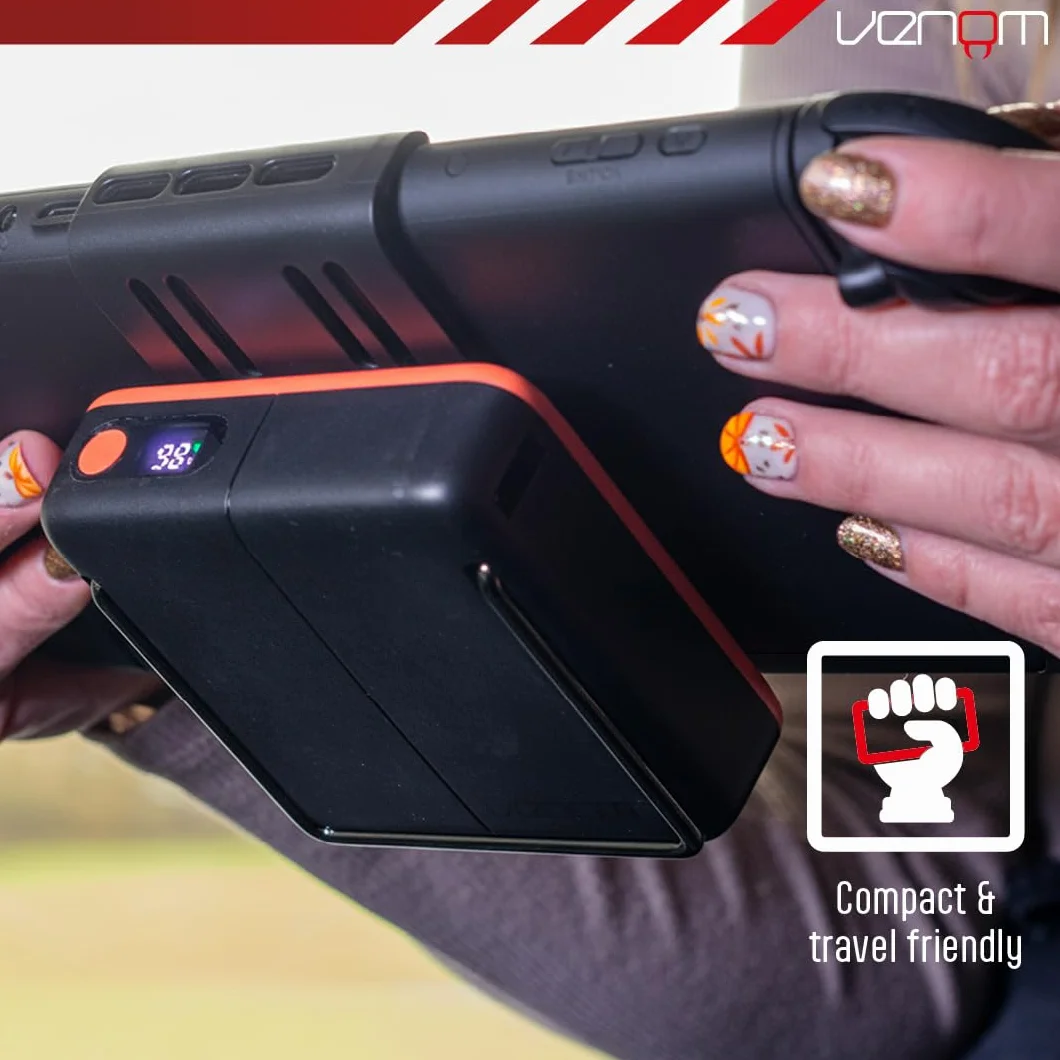 Venom Nintendo Switch 2 Power Bank & Stojak | Powerbank 20000mAh z Podstawką i Wyświetlaczem LED