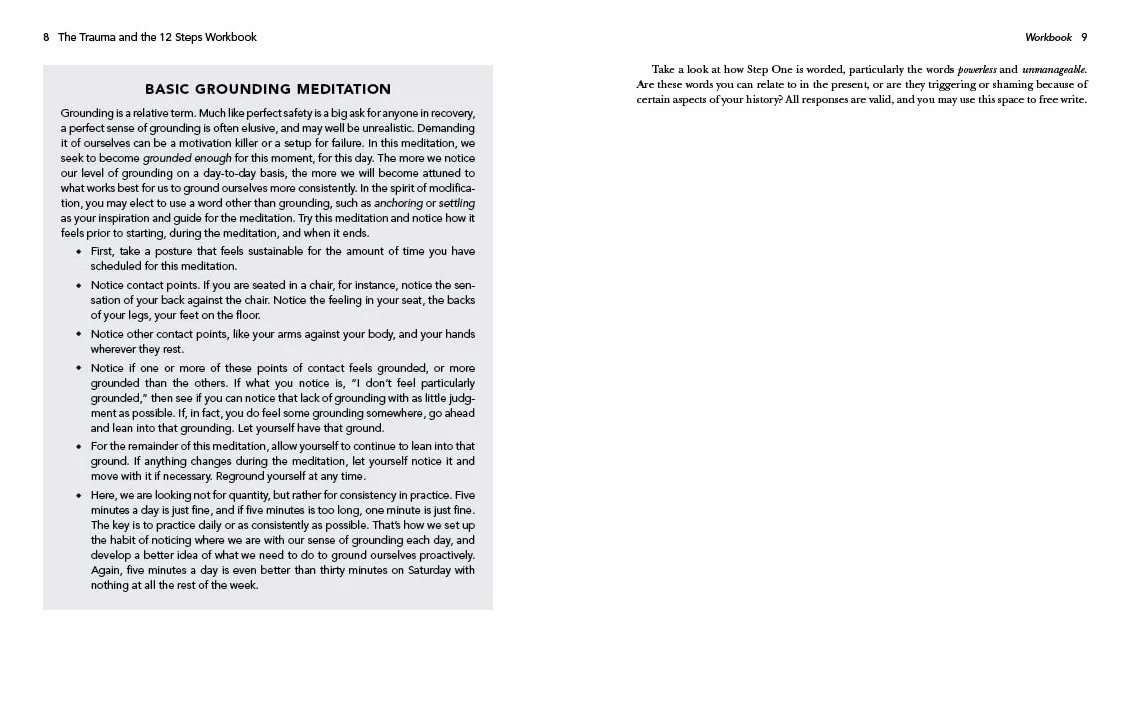Trauma and the 12 Steps--The Workbook: Exercises and Meditations for Addiction, Trauma Recovery, and Working the 12 Steps--Revised and expanded edition