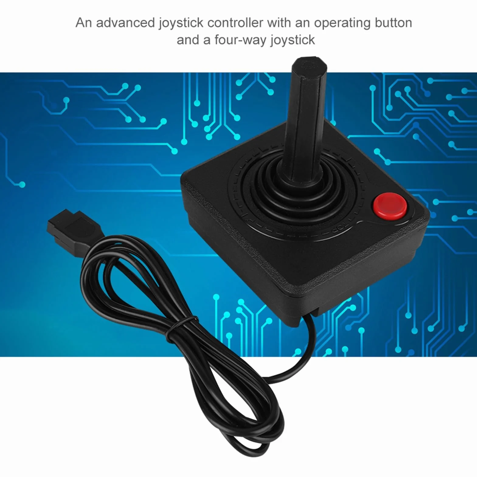 Analogowy kontroler joysticka Retro Classic 3D 9-pinowy do 2600/7800