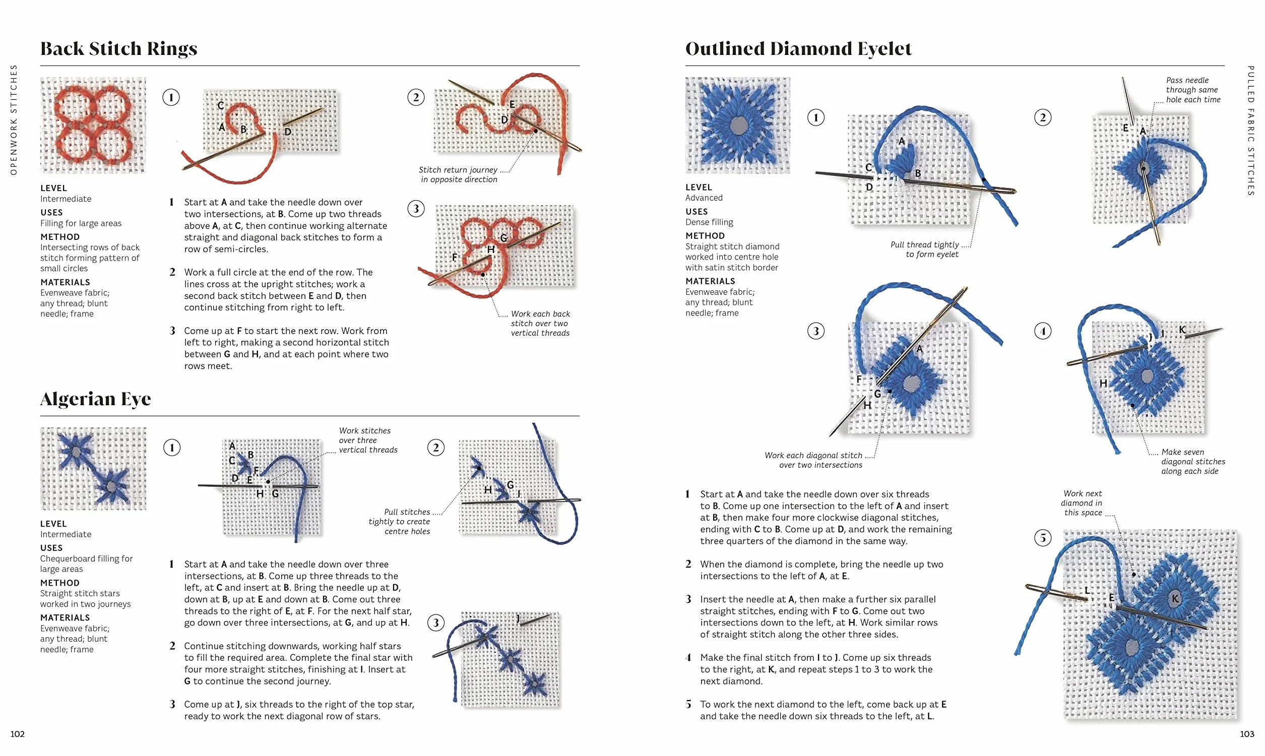Embroidery Stitches Step-by-Step: The Ideal Guide to Stitching, Whatever Your Level of Expertise