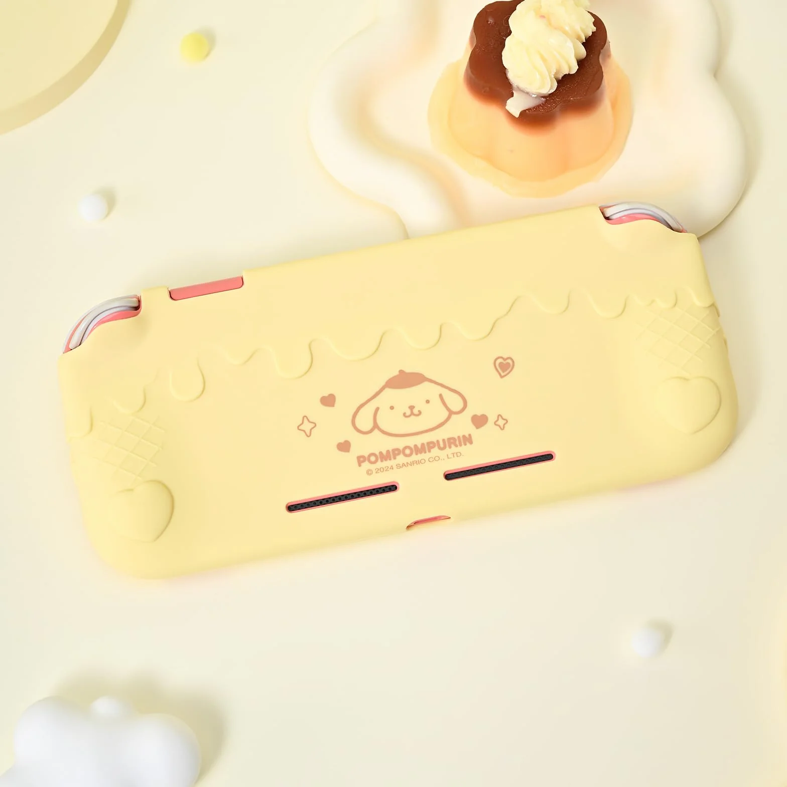 Kuitmor Etui Ochronne na Switch Lite, Urocza Okładka na Switch, Ochrona Przed Zarysowaniami, Miękka Silikonowa Osłona na Switch Lite 2019 z 2 Pokrywkami na Gałki -