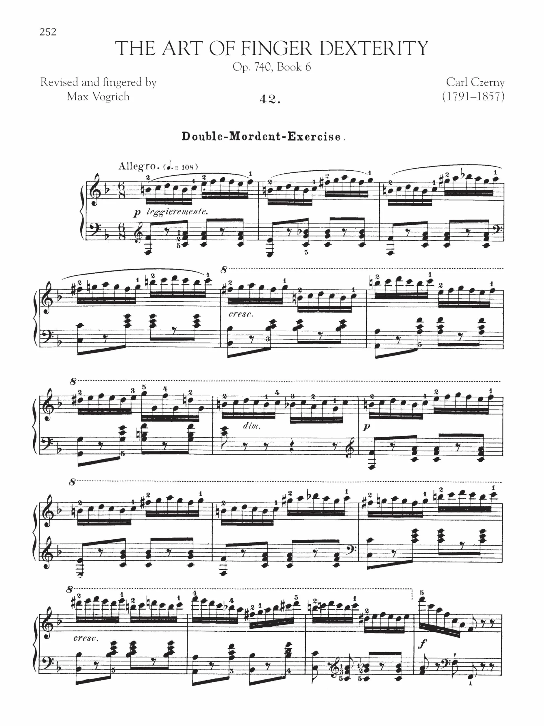 Schirmer's library of musical classics - czerny: collected studies - op. 299, op. 740, op. 849 piano: Schirmer Library of Classics Volume 2108