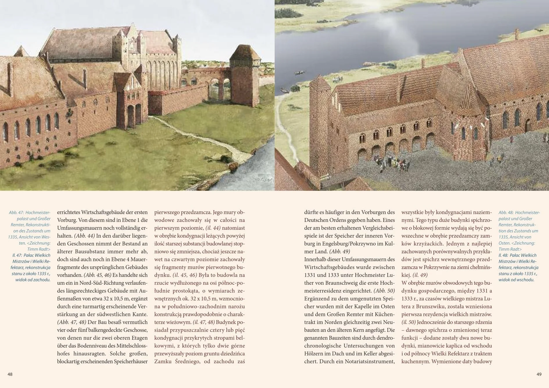 Der Marienburger Hochmeisterpalast / Malborski Palac Wielkich Mistrzow: Handbuch zur modernsten Fürstenresidenz des Mittelalters / Kompendium wiedzy ... rezydencji książęcej średniowiecza
