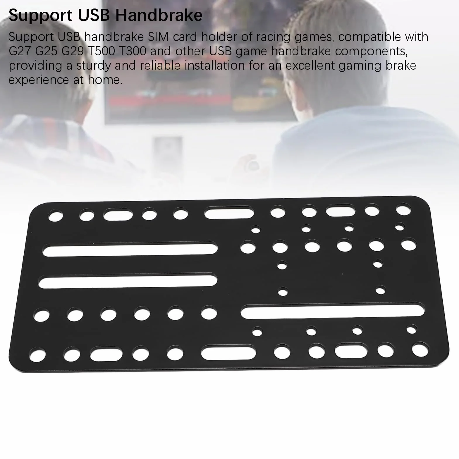 Uchwyt Biurkowy USB Handbrake, Obsługuje płytkę montażową Racin Game USB Handbrake, Kompatybilny z G25/27/29 T500 PC Game Shifter