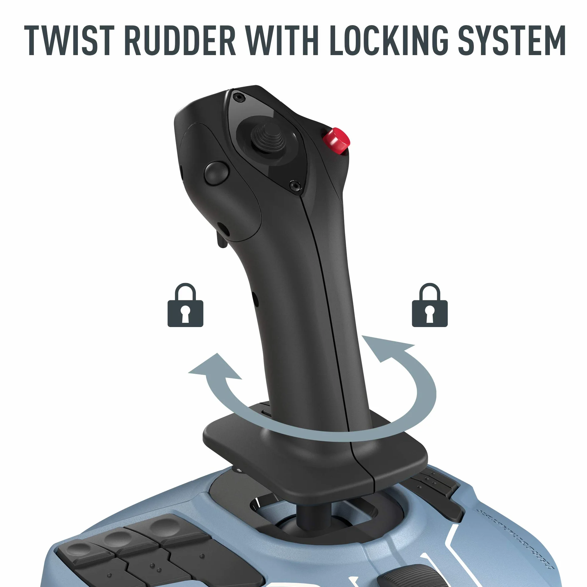 Thrustmaster TCA Sidestick Airbus Edition ergonomiczna replika bocznego drążka sterowego do PC