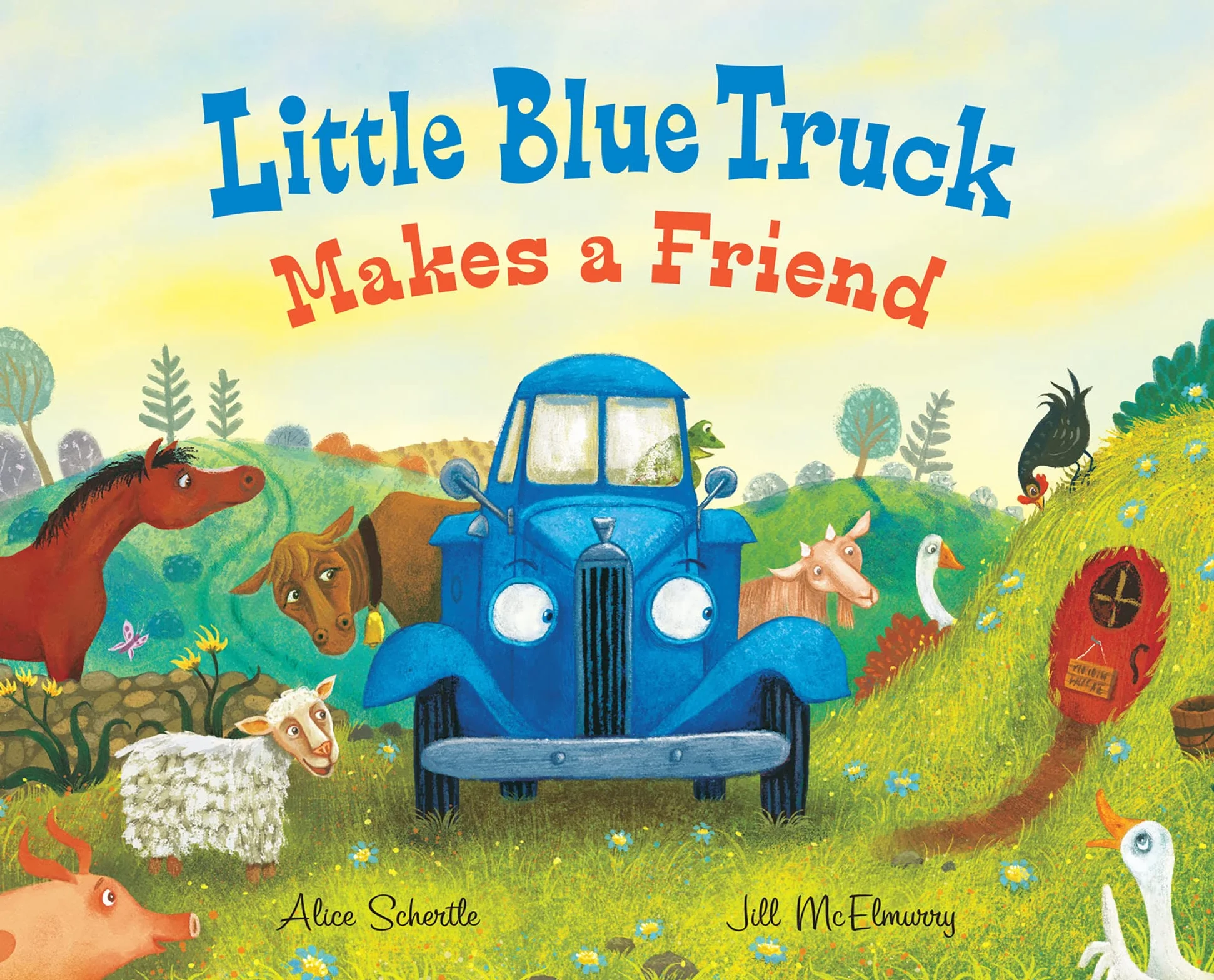Little Blue Truck Makes a Friend: A Friendship Book for Kids: 17