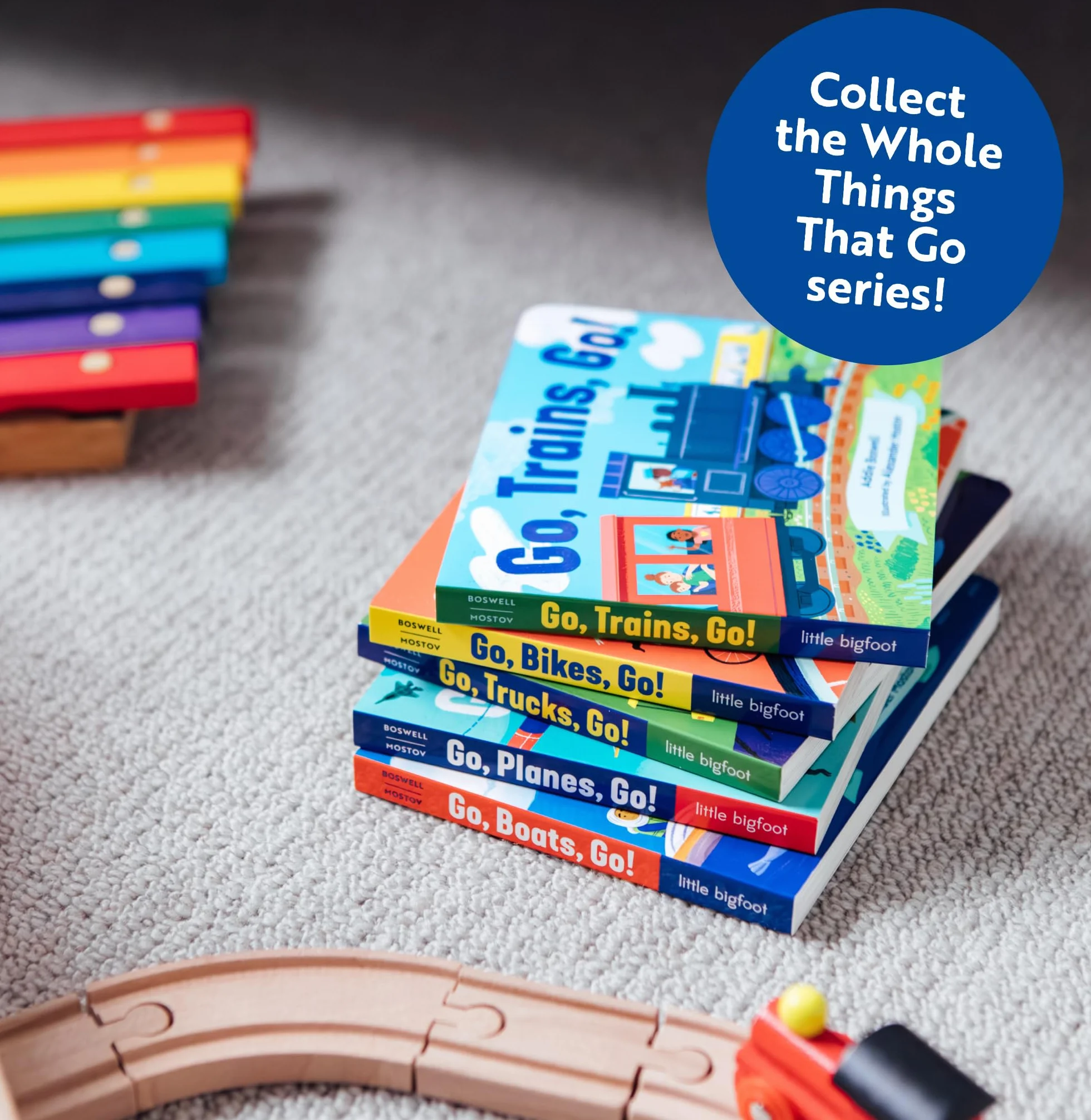 Go, Bikes, Go!: (Stocking Stuffer for Babies and Toddlers): 1