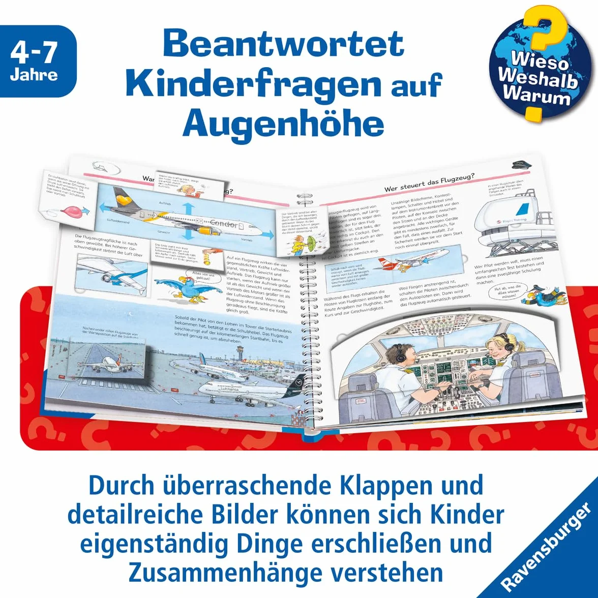 Wieso? Weshalb? Warum?, Band 20: Alles über Flugzeuge