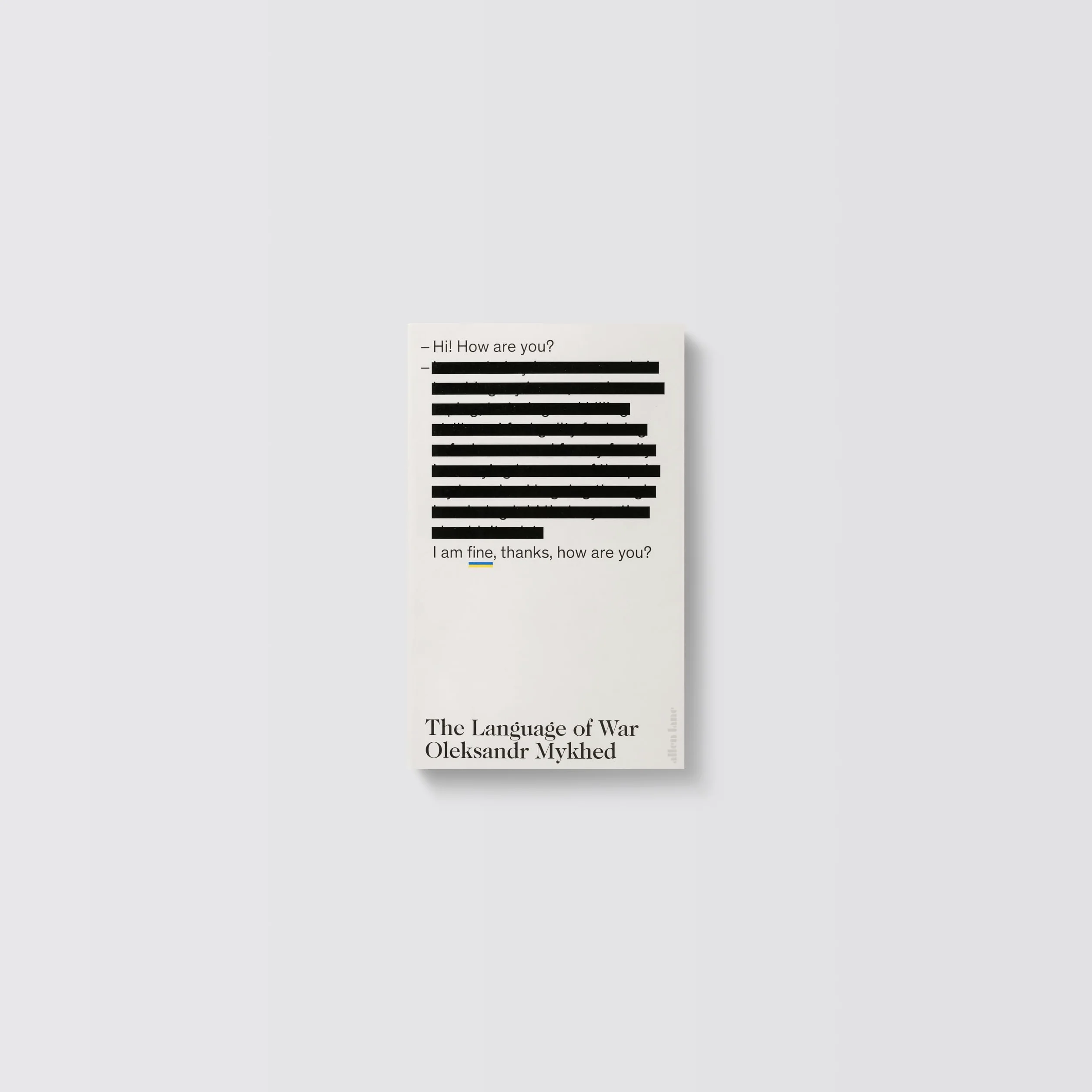 The Language of War: by Allen Lane