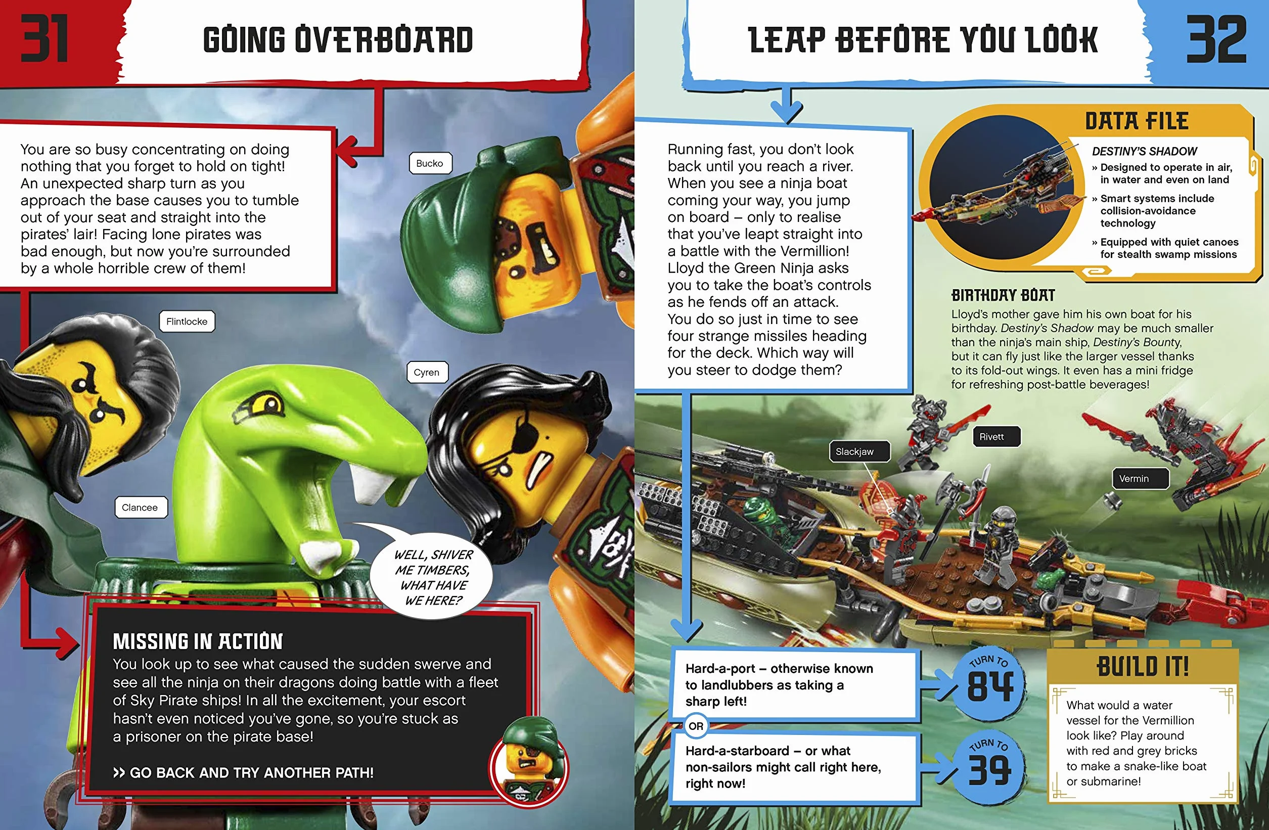 LEGO NINJAGO Choose Your Ninja Mission: With NINJAGO Jay minifigure