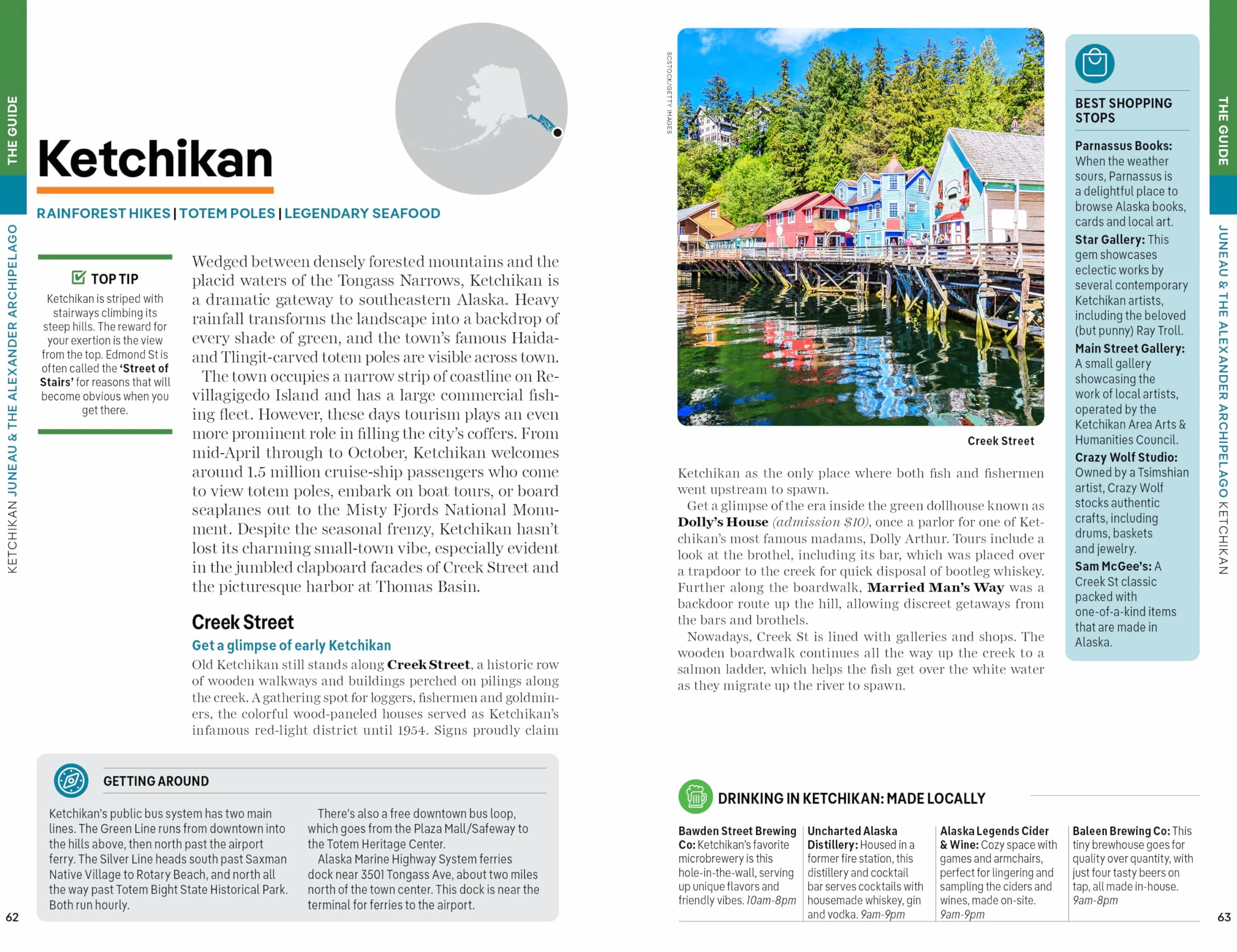 Alaska 15ed -anglais-: Plan the Trip of a Lifetime | Detailed Itineraries & Maps | Insider Tips | Covers Juneau & the Alexander Archipelago, Anchorage and more