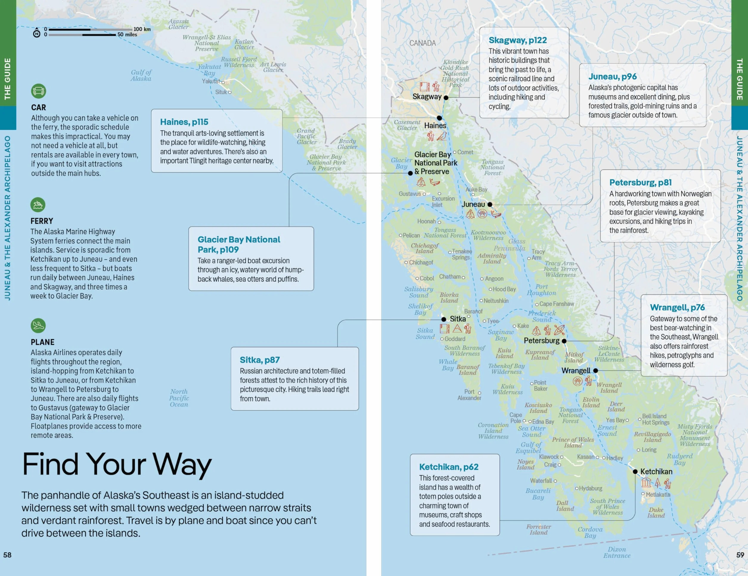 Alaska 15ed -anglais-: Plan the Trip of a Lifetime | Detailed Itineraries & Maps | Insider Tips | Covers Juneau & the Alexander Archipelago, Anchorage and more