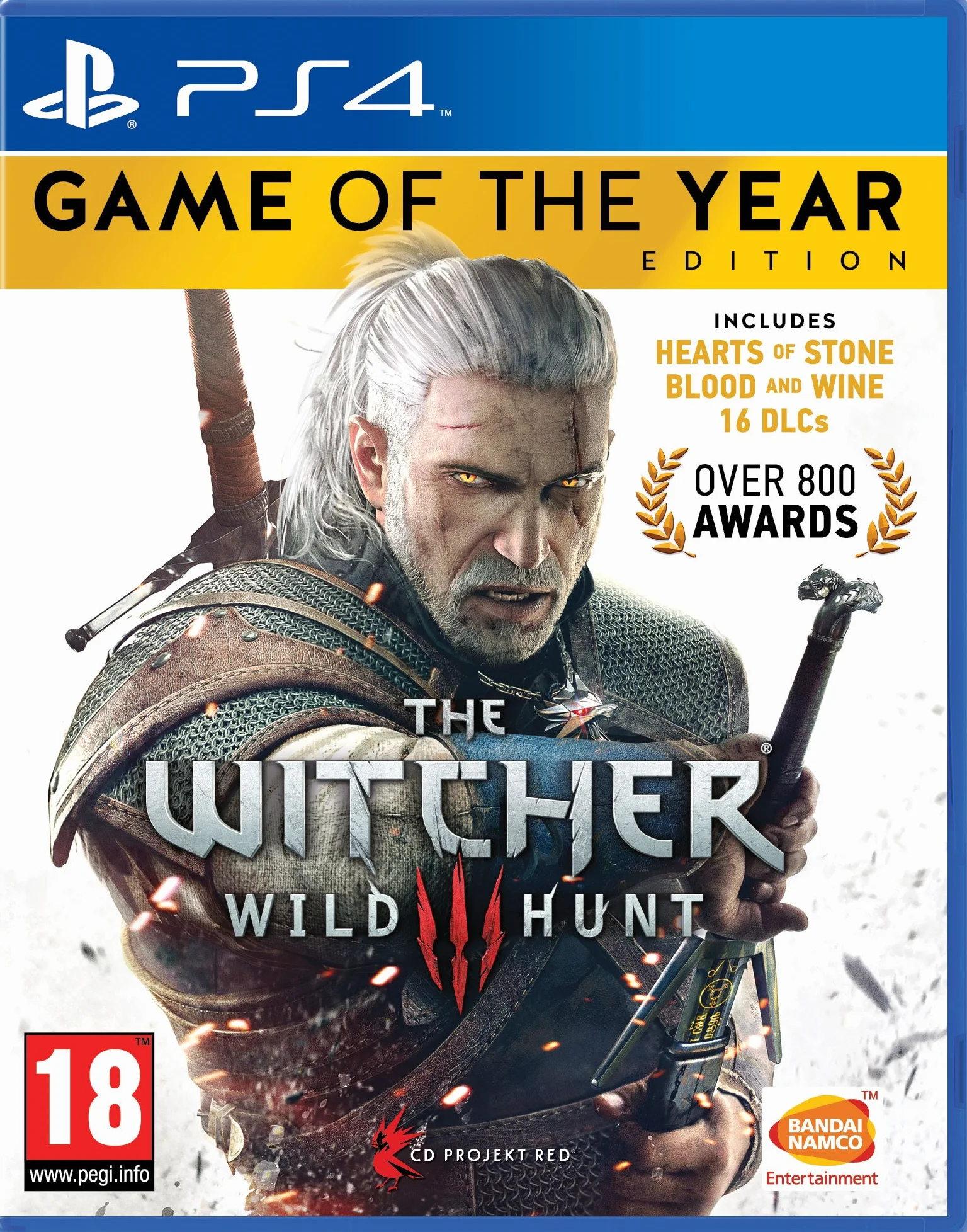 The Witcher 3 Game of the Year Edition (PS4)