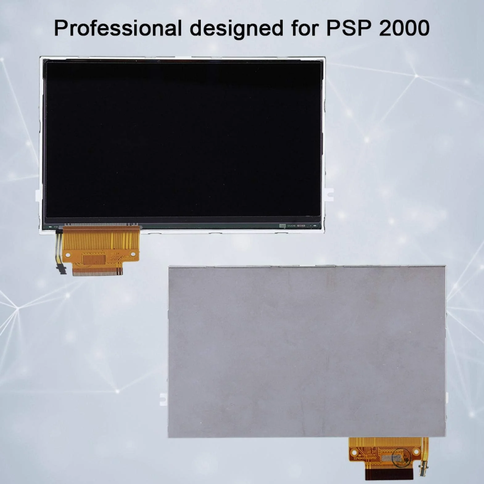 Część ekranu LCD do konsoli 2000 2001 2002 2003 2004, do narzędzi naprawczych, części zamienne, podświetlenie LCD
